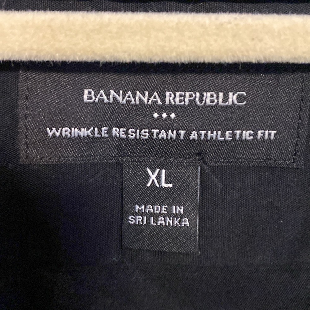 BANANA REPUBLIC BUTTON DOWN SHIRT XL athletic fit - Picture 3 of 8